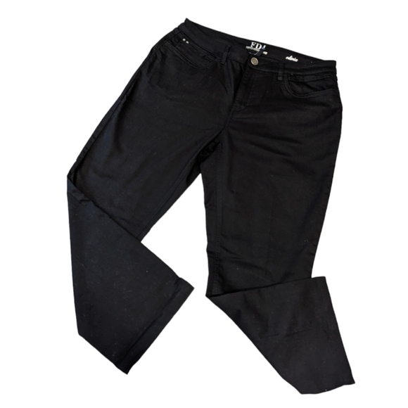 FDJ black Olivia Jeans 16P - Picture 1 of 7